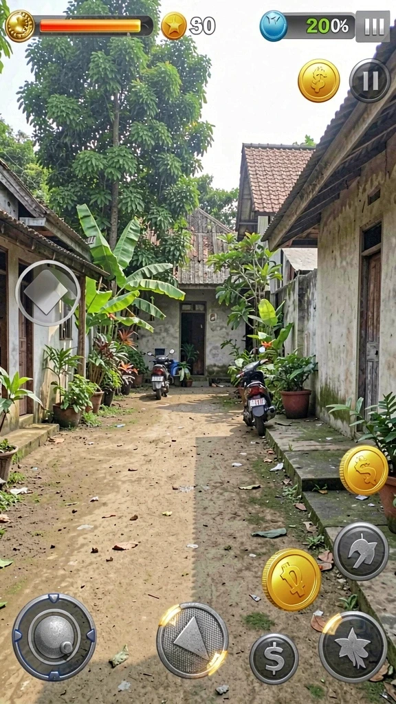 bandit4d - Tampilan antarmuka yang menarik dan mudah digunakan.