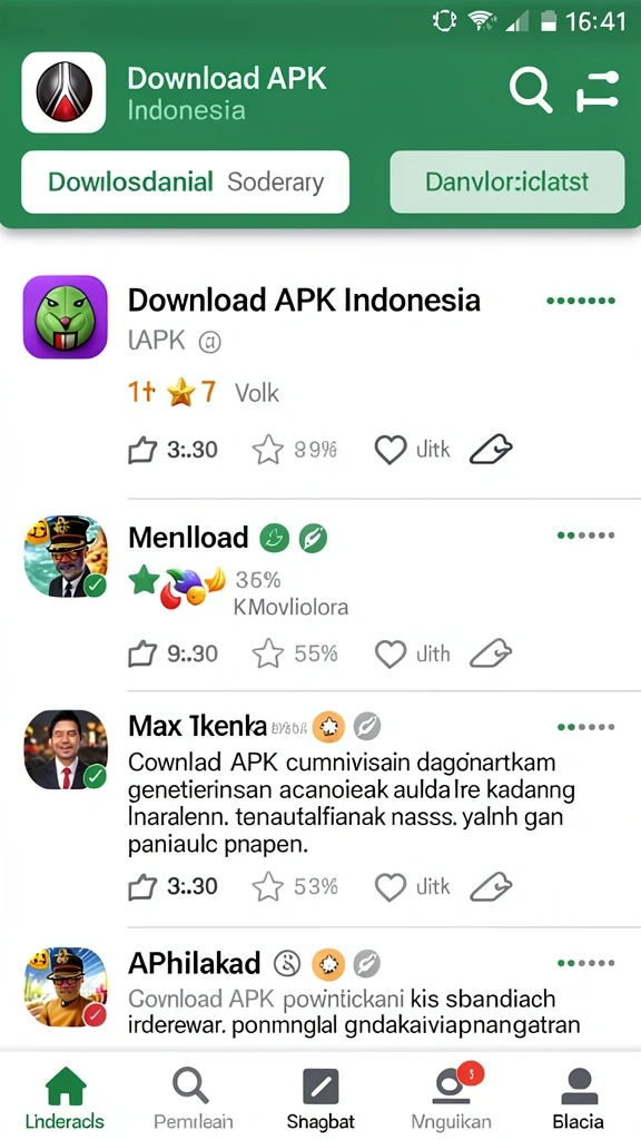 bromo77 - Tampilan awal yang menarik dan mudah dinavigasi.