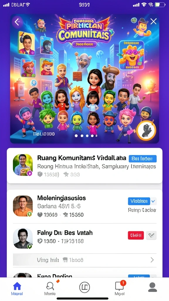 f7f7 - Screenshot menunjukkan karakter utama dalam aksi seru.