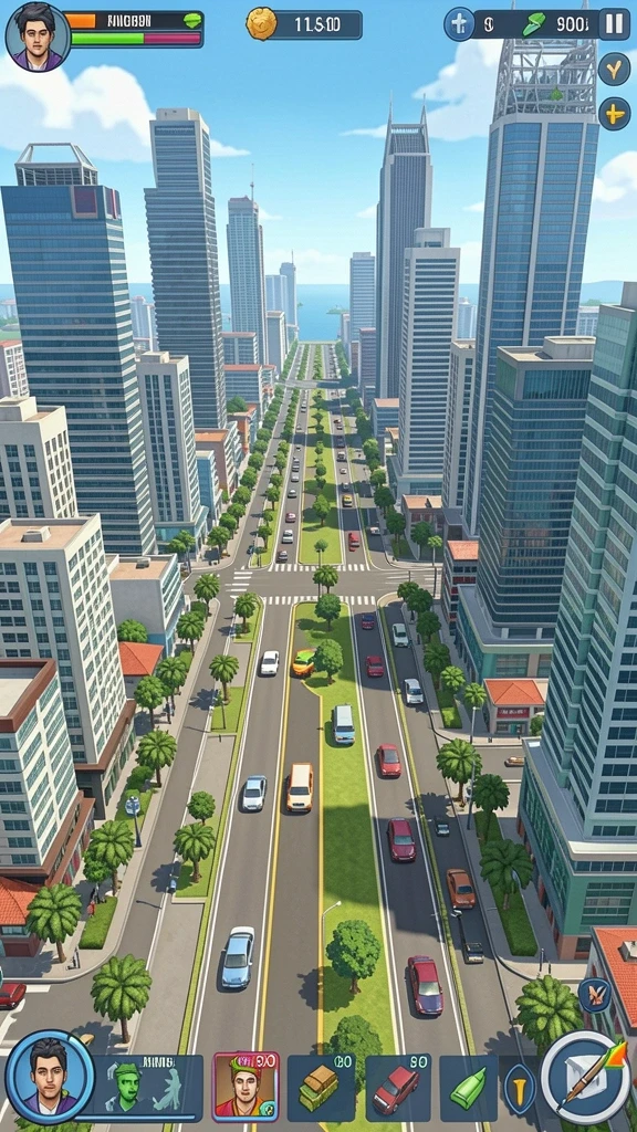 jin33 - Screenshot menunjukkan level menantang dengan grafis menawan.