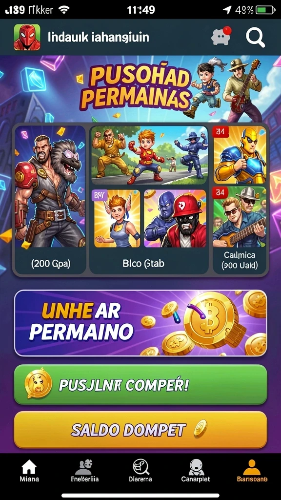 maxslot - Tampilan antarmuka pengguna yang modern dan atraktif.