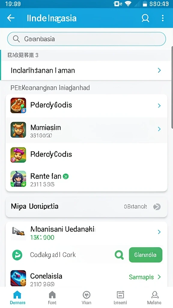 mnduit - Tingkat kesulitan level yang bervariasi.