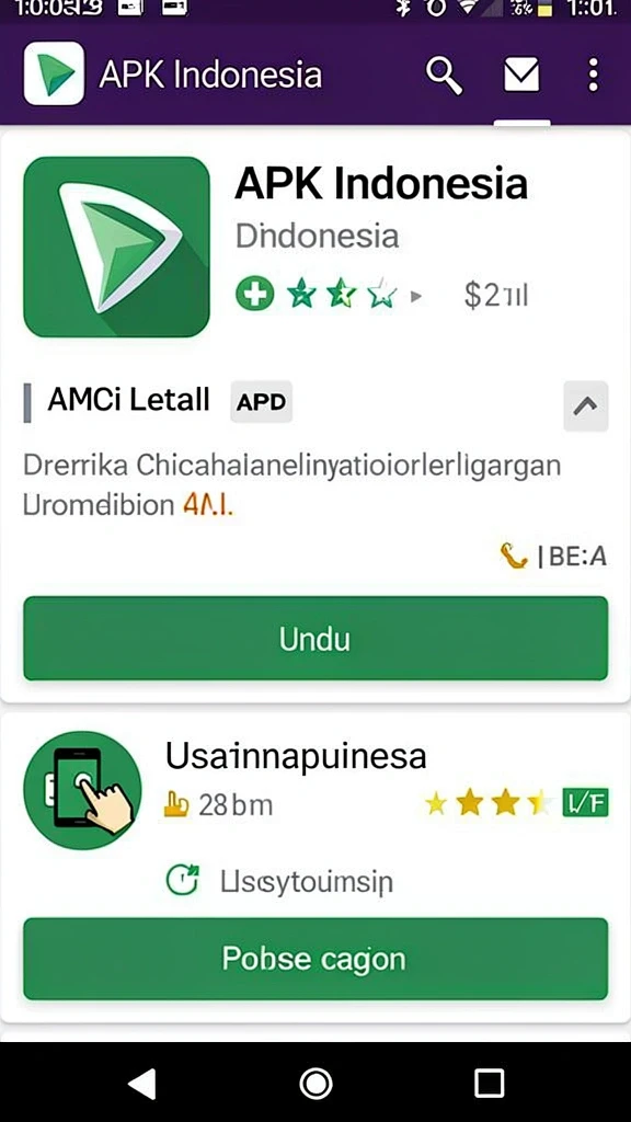 qqstar - Tampilan awal yang menarik dan intuitif.