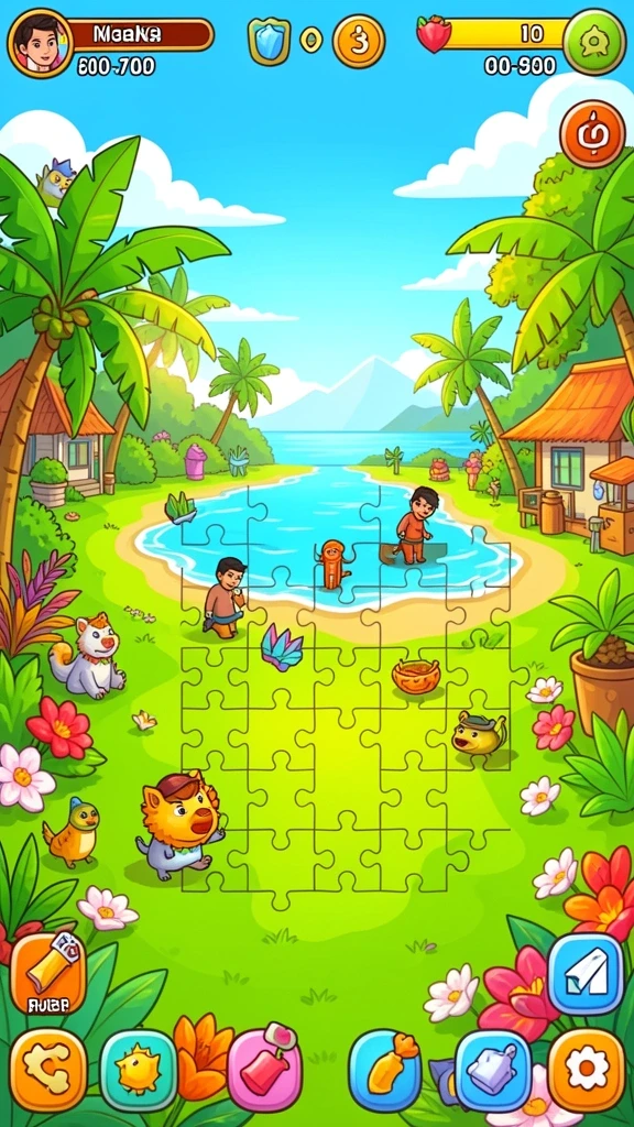 qtgame - Tangkapan layar menampilkan aksi seru dalam QTGAME.
