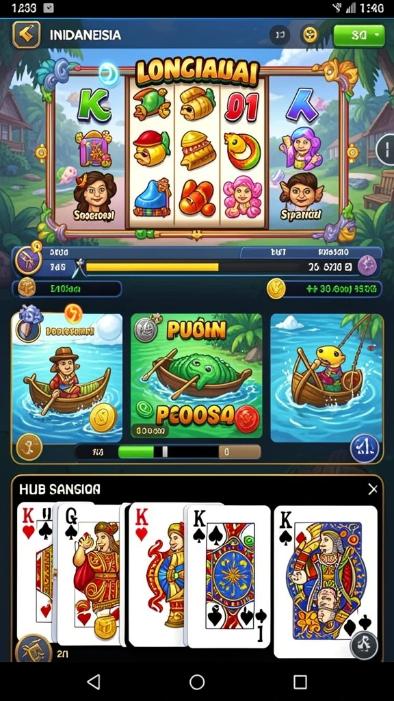 qtgame - Screenshot menunjukkan antarmuka pengguna yang intuitif.