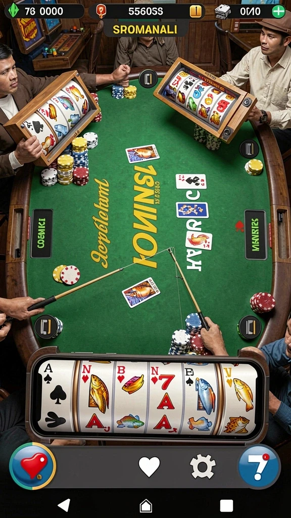 raya22 - Deskripsi tampilan antarmuka yang mudah digunakan bagi para pemain.