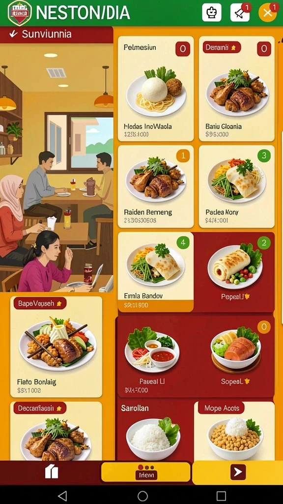 tempur99 - Tampilan karakter utama dalam pertarungan.